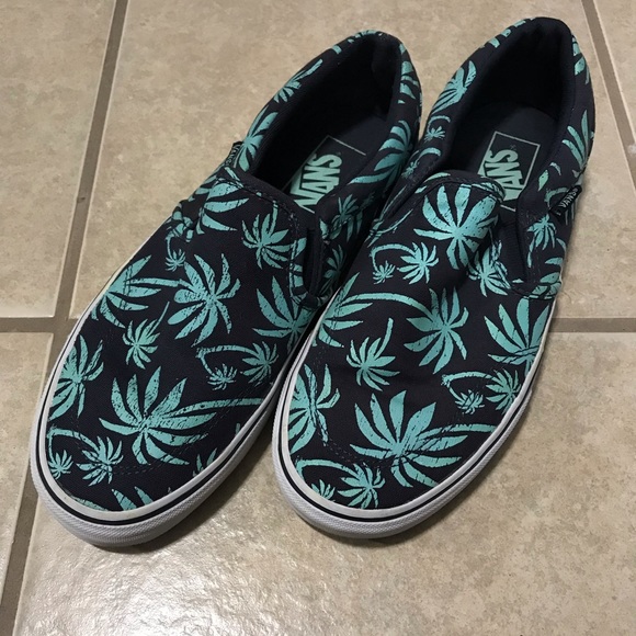 vans palm tree shoes